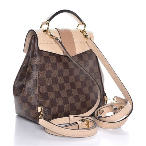 clapton lv bag|Louis Vuitton Clapton Backpack Damier Ebene Creme .